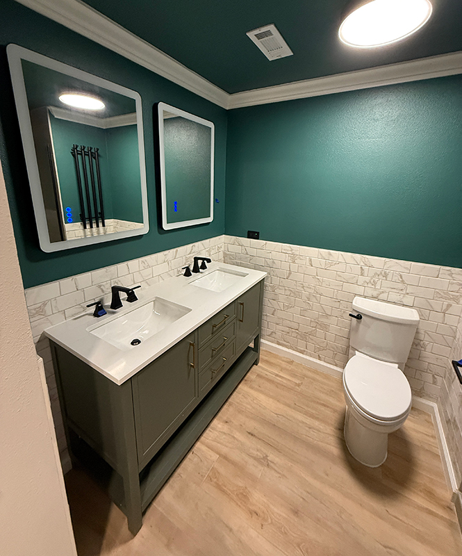 bathroom remodel
