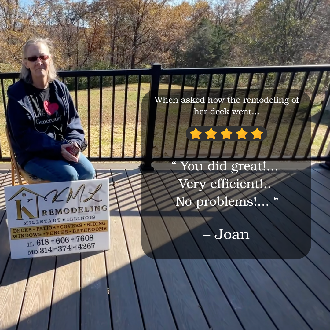 KML New Deck Testimonial